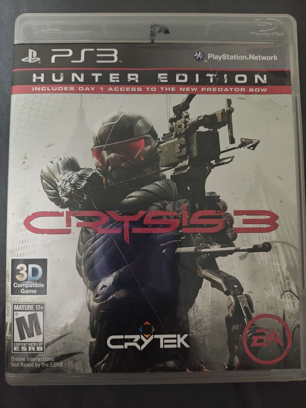 Crysis 3 Hunter Edition - PlayStation 3 (Black/Red)